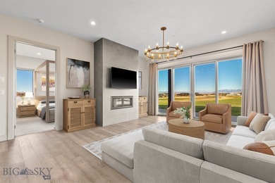 Incredible Bridger Mountain views overlooking the 3rd Fairway at on Black Bull Golf Community in Montana - for sale on GolfHomes.com, golf home, golf lot