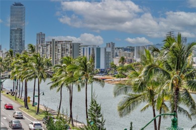 Enjoy stunning views of the golf course, Ala Wai Canal, and on Ala Wai Golf Course in Hawaii - for sale on GolfHomes.com, golf home, golf lot