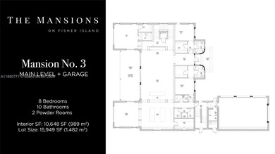 GLAMOROUS MANSION No.3 ON FISHER ISLAND SPECIALLY DESIGNED FOR on Fisher Island Club in Florida - for sale on GolfHomes.com, golf home, golf lot