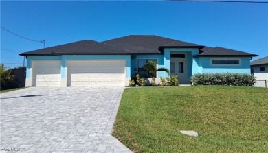 WOW! 2024 Gulf Access Pool Home on a Wide Canal - One Bridge to on Burnt Store Golf Club in Florida - for sale on GolfHomes.com, golf home, golf lot