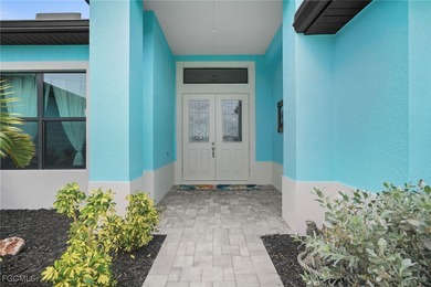 WOW! 2024 Gulf Access Pool Home on a Wide Canal - One Bridge to on Burnt Store Golf Club in Florida - for sale on GolfHomes.com, golf home, golf lot