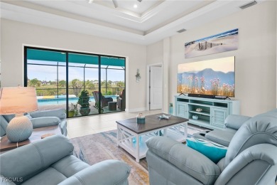 WOW! 2024 Gulf Access Pool Home on a Wide Canal - One Bridge to on Burnt Store Golf Club in Florida - for sale on GolfHomes.com, golf home, golf lot