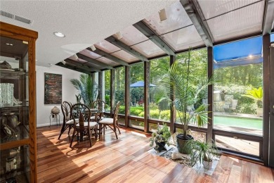 Welcome home to this stunning true mid century modern on Bobby Jones Golf Club in Georgia - for sale on GolfHomes.com, golf home, golf lot