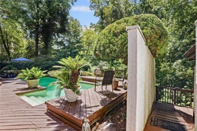 Welcome home to this stunning true mid century modern on Bobby Jones Golf Club in Georgia - for sale on GolfHomes.com, golf home, golf lot