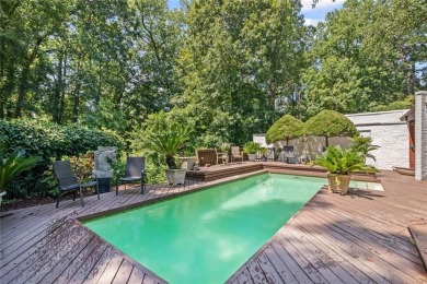 Welcome home to this stunning true mid century modern on Bobby Jones Golf Club in Georgia - for sale on GolfHomes.com, golf home, golf lot