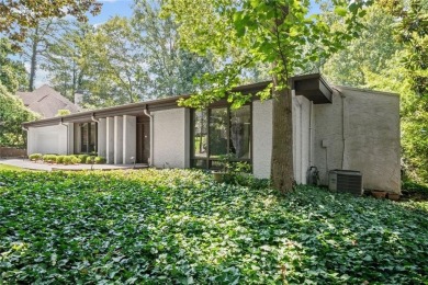 Welcome home to this stunning true mid century modern on Bobby Jones Golf Club in Georgia - for sale on GolfHomes.com, golf home, golf lot