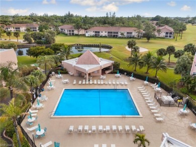 Wake up to serene lake and golf course views from this furnished on Quail Run Golf Club In Naples in Florida - for sale on GolfHomes.com, golf home, golf lot