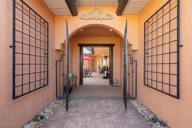 Courtyard Pool Home offers the ultimate in privacy & design. 3 on Fiddlesticks Country Club in Florida - for sale on GolfHomes.com, golf home, golf lot
