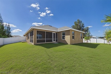 Looks almost like new! Recently built home located in a quiet on Burnt Store Golf Club in Florida - for sale on GolfHomes.com, golf home, golf lot