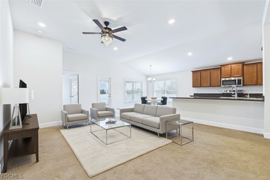 Looks almost like new! Recently built home located in a quiet on Burnt Store Golf Club in Florida - for sale on GolfHomes.com, golf home, golf lot