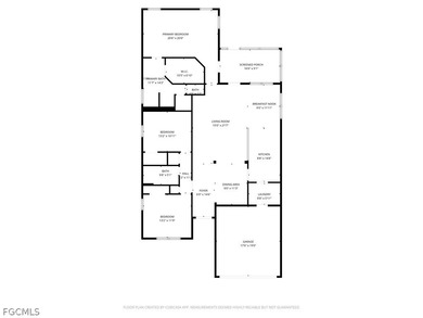 Looks almost like new! Recently built home located in a quiet on Burnt Store Golf Club in Florida - for sale on GolfHomes.com, golf home, golf lot