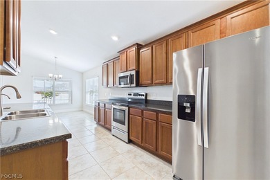 Looks almost like new! Recently built home located in a quiet on Burnt Store Golf Club in Florida - for sale on GolfHomes.com, golf home, golf lot