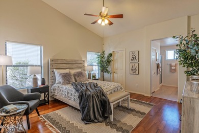 Great value and easy living. This smart floor plan is perfect on Tuscany Falls At Pebble Creek in Arizona - for sale on GolfHomes.com, golf home, golf lot