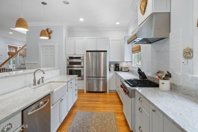 Charming 5-Bedroom Coastal Retreat in Cape Fear Station. Nestled on Bald Head Island Golf Club in North Carolina - for sale on GolfHomes.com, golf home, golf lot