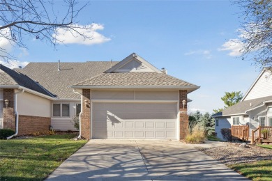 This stunning ranch townhome with finished walkout basement on Des Moines Golf and Country Club in Iowa - for sale on GolfHomes.com, golf home, golf lot