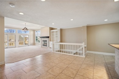 This stunning ranch townhome with finished walkout basement on Des Moines Golf and Country Club in Iowa - for sale on GolfHomes.com, golf home, golf lot