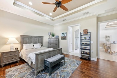 Stunning lakefront home in the desirable Materita neighborhood on Pelican Preserve Golf Club in Florida - for sale on GolfHomes.com, golf home, golf lot