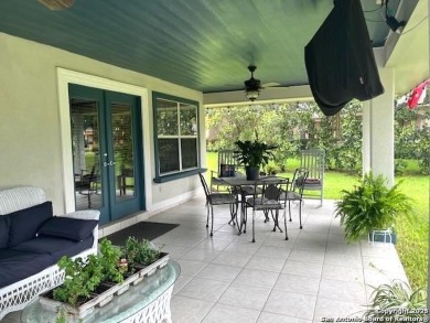 Beautifully maintained immaculate home located on the third hole on Devine Golf Course in Texas - for sale on GolfHomes.com, golf home, golf lot