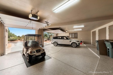 This gorgeous Entrada home sits above hole #13 of the golf on Entrada at Snow Canyon in Utah - for sale on GolfHomes.com, golf home, golf lot