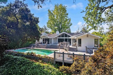 Timeless Elegance in Coveted Orinda Estates. Nestled in the on Orinda Country Club in California - for sale on GolfHomes.com, golf home, golf lot