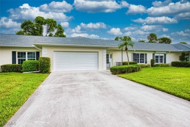This METICULOUSLY-MAINTAINED *condo-villa* with a BRAND NEW ROOF on Myerlee Country Club in Florida - for sale on GolfHomes.com, golf home, golf lot