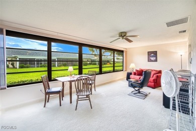 This METICULOUSLY-MAINTAINED *condo-villa* with a BRAND NEW ROOF on Myerlee Country Club in Florida - for sale on GolfHomes.com, golf home, golf lot