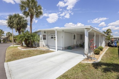 This furnished 2 bedroom, 2 bathroom home is situated on an on Maple Leaf Golf and Country Club in Florida - for sale on GolfHomes.com, golf home, golf lot