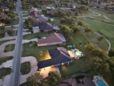 Luxury living on the golf course! Nestled along the 14th hole of on Pecan Plantation Country Club in Texas - for sale on GolfHomes.com, golf home, golf lot