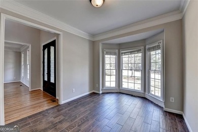 This is the home, beautiful golf course lot and view you have on Trophy Club of Apalachee in Georgia - for sale on GolfHomes.com, golf home, golf lot