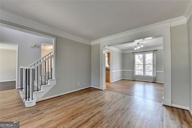 This is the home, beautiful golf course lot and view you have on Trophy Club of Apalachee in Georgia - for sale on GolfHomes.com, golf home, golf lot