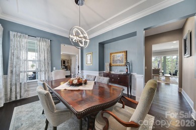 Luxury home with a finished walkout basement in the gated on The Palisades Country Club in North Carolina - for sale on GolfHomes.com, golf home, golf lot