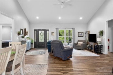 Check out this beautiful and immaculate home that still smells on Spring Hills Golf Course in Indiana - for sale on GolfHomes.com, golf home, golf lot
