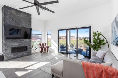 This luxurious vacation home is located on the 11th fairway of on Copper Rock Golf Course in Utah - for sale on GolfHomes.com, golf home, golf lot