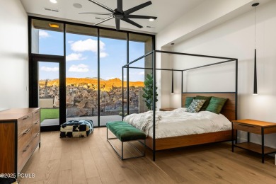Perfectly situated amongst the basalt rocks at the base of Snow on Entrada at Snow Canyon in Utah - for sale on GolfHomes.com, golf home, golf lot