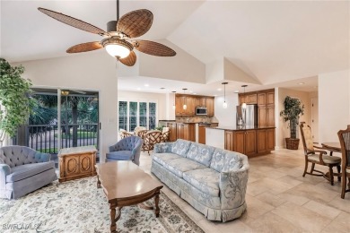 Experience resort-style living in this beautifully maintained on Estero Country Club in Florida - for sale on GolfHomes.com, golf home, golf lot