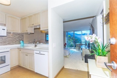 Gorgeous, FULLY REMODELED 6th floor unit features lovely ocean on Makaha Valley Country Club in Hawaii - for sale on GolfHomes.com, golf home, golf lot