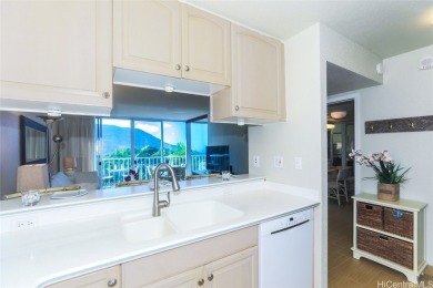 Gorgeous, FULLY REMODELED 6th floor unit features lovely ocean on Makaha Valley Country Club in Hawaii - for sale on GolfHomes.com, golf home, golf lot