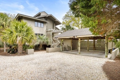 Desirable four bedroom, four bath family beach house located on The Seabrook Island Club in South Carolina - for sale on GolfHomes.com, golf home, golf lot