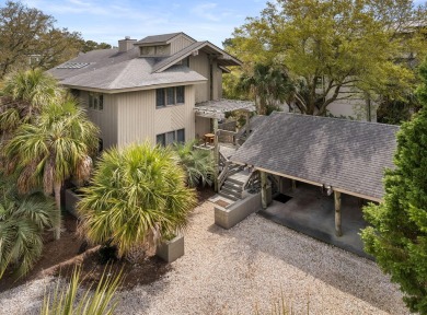 Desirable four bedroom, four bath family beach house located on The Seabrook Island Club in South Carolina - for sale on GolfHomes.com, golf home, golf lot