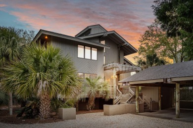 Desirable four bedroom, four bath family beach house located on The Seabrook Island Club in South Carolina - for sale on GolfHomes.com, golf home, golf lot