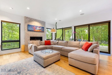 Inspired design that harmonizes modern luxury within nature's on Cottonwood Hills Golf Course - Cottonwood Hills in Montana - for sale on GolfHomes.com, golf home, golf lot