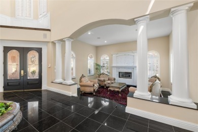 Live luxuriously in this stunning 6,469 sq ft South Shore estate on South Shore At Lake Las Vegas in Nevada - for sale on GolfHomes.com, golf home, golf lot