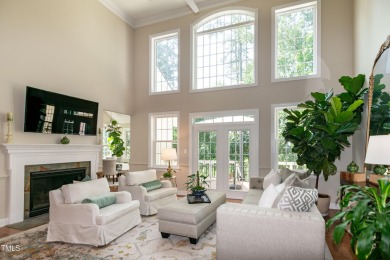 Gorgeous Executive Home on Golf Course in Prestigious Brier on Brier Creek Country Club in North Carolina - for sale on GolfHomes.com, golf home, golf lot