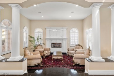 Live luxuriously in this stunning 6,469 sq ft South Shore estate on South Shore At Lake Las Vegas in Nevada - for sale on GolfHomes.com, golf home, golf lot