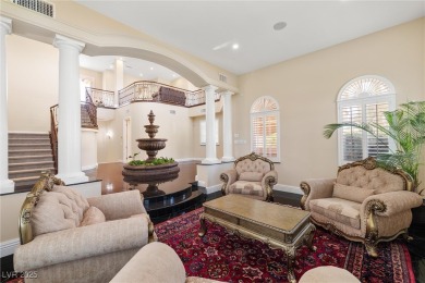Live luxuriously in this stunning 6,469 sq ft South Shore estate on South Shore At Lake Las Vegas in Nevada - for sale on GolfHomes.com, golf home, golf lot