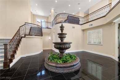 Live luxuriously in this stunning 6,469 sq ft South Shore estate on South Shore At Lake Las Vegas in Nevada - for sale on GolfHomes.com, golf home, golf lot