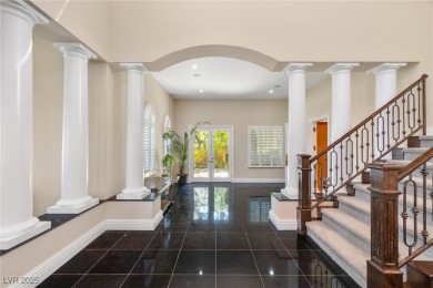 Live luxuriously in this stunning 6,469 sq ft South Shore estate on South Shore At Lake Las Vegas in Nevada - for sale on GolfHomes.com, golf home, golf lot
