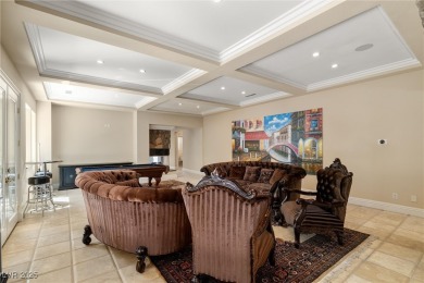 Live luxuriously in this stunning 6,469 sq ft South Shore estate on South Shore At Lake Las Vegas in Nevada - for sale on GolfHomes.com, golf home, golf lot