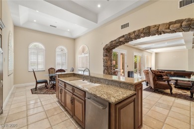 Live luxuriously in this stunning 6,469 sq ft South Shore estate on South Shore At Lake Las Vegas in Nevada - for sale on GolfHomes.com, golf home, golf lot