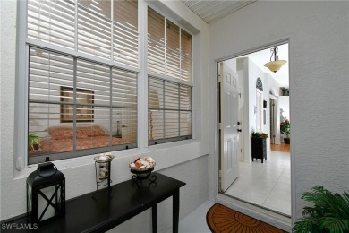 Turnkey twin villa with extended lanai overlooking the golf on Westminster Golf Club in Florida - for sale on GolfHomes.com, golf home, golf lot